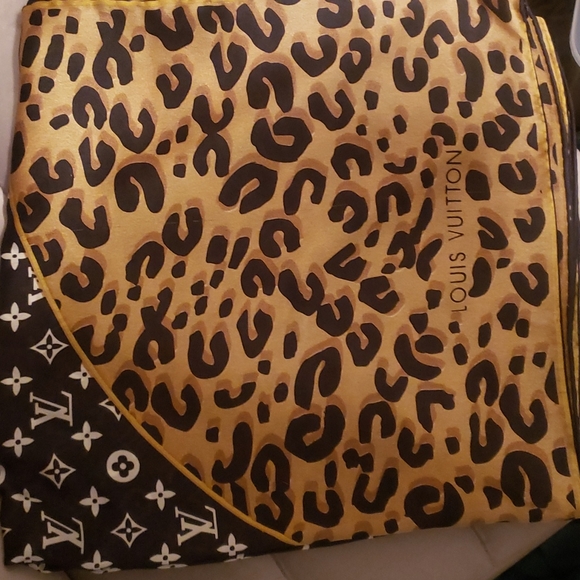 Luis Vuitton Large Silk Scarf - Picture 2 of 2